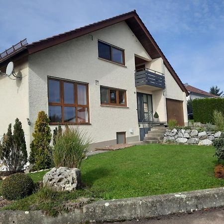 Ferienwohnung Schwaebische Alb Justingen 외부 사진